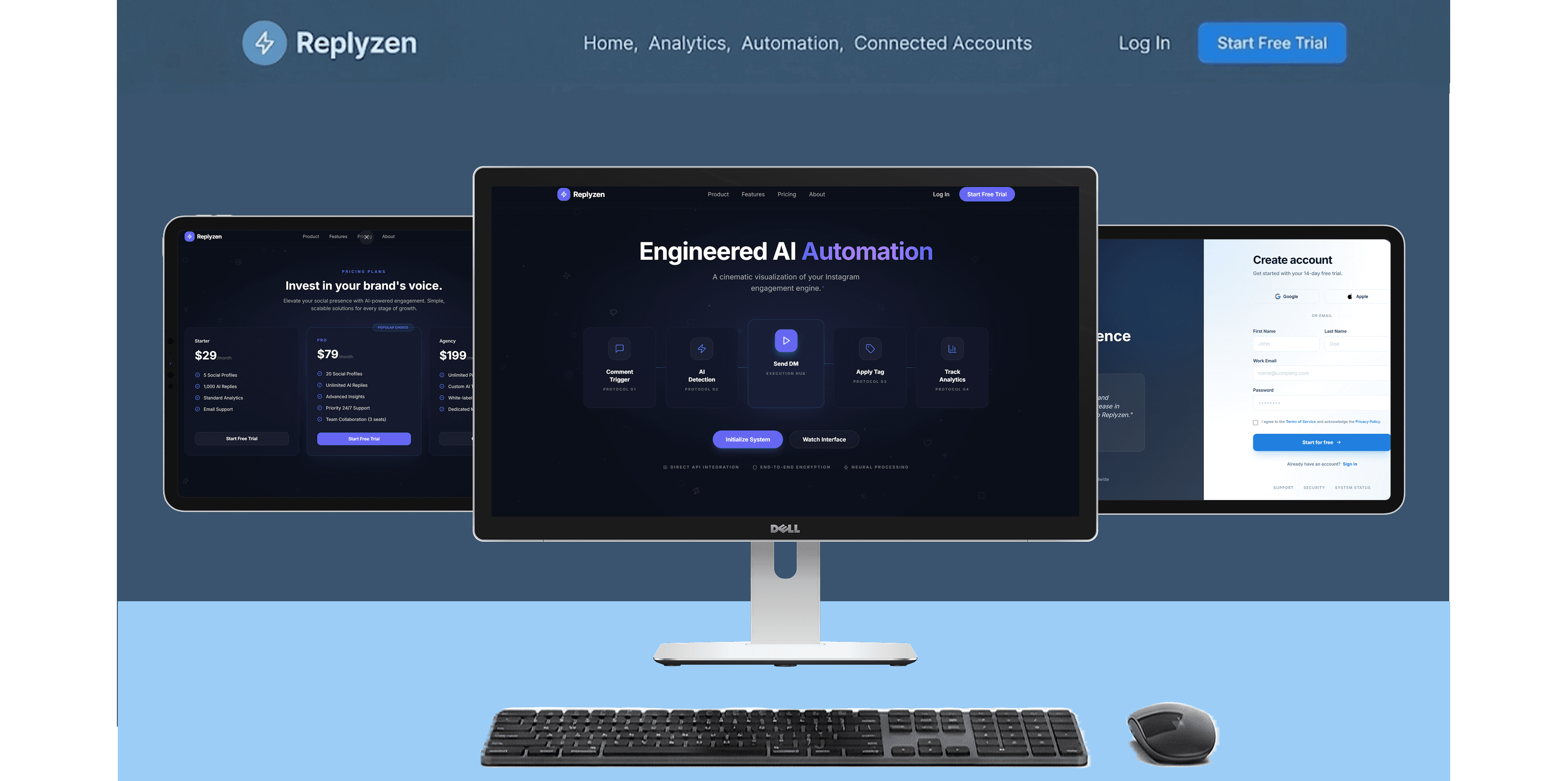 ReplyZen – Instagram Automation SaaS built by Hariom Patil